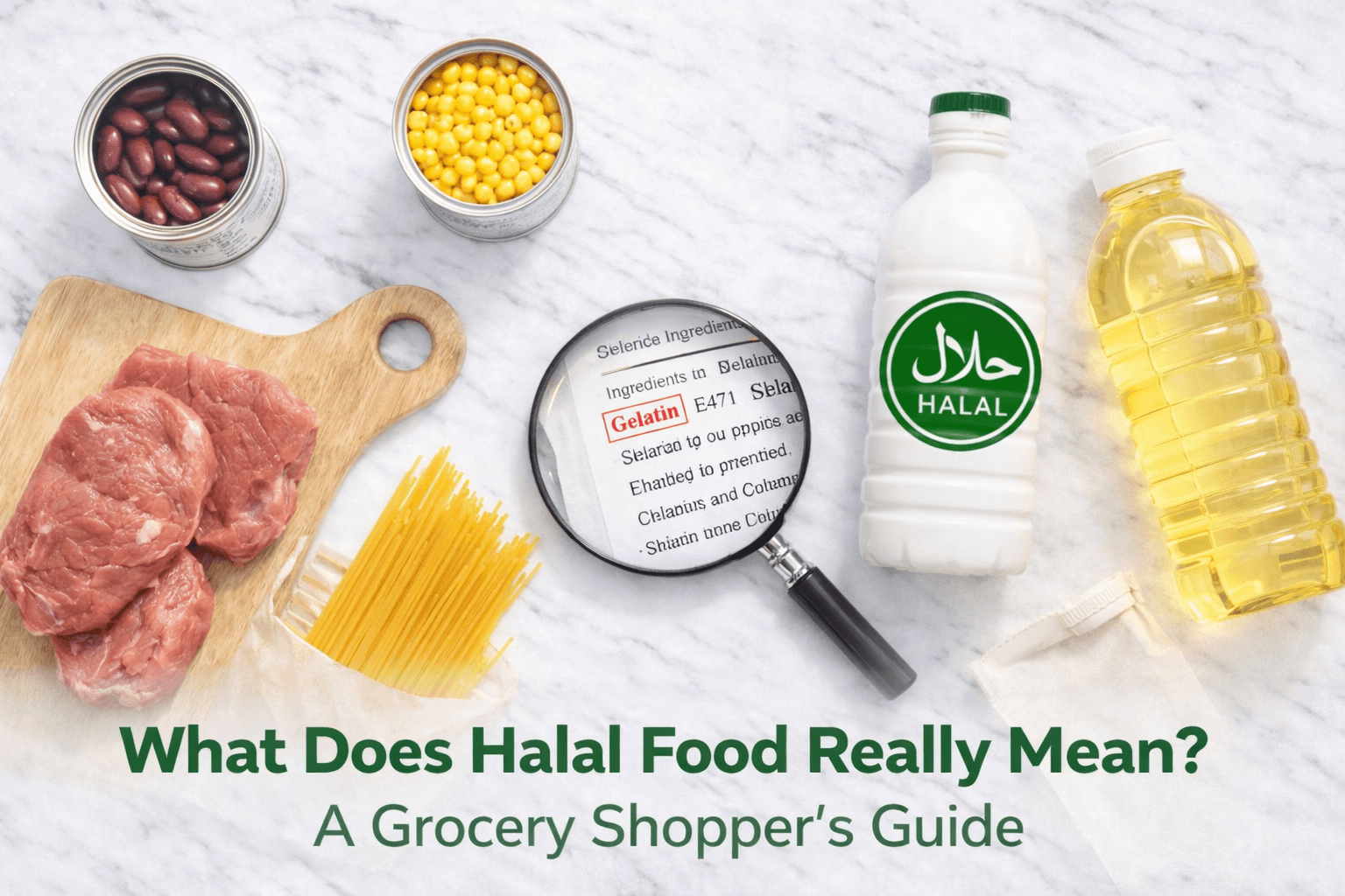 What does halal food really mean? A complete guide for grocery shoppers in Canada and the US.